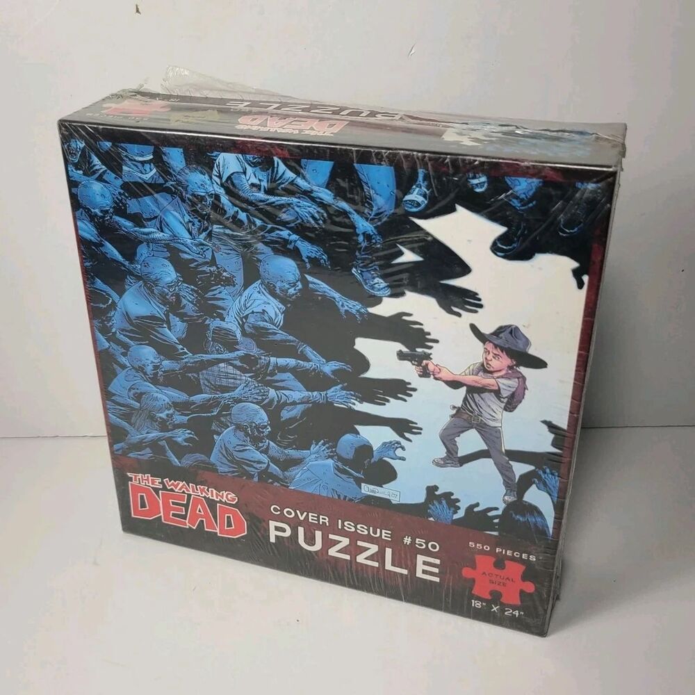 Walking Dead Jigsaw Puzzle 550 piece Cover Art Issue #50 USAopoly